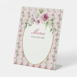 ラブシャックフィアンスメニューブライダルシャワー 台座サイン