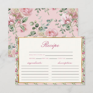 ラブシャックフィアンスレシピブライダルシャワー エンクロージャーカード