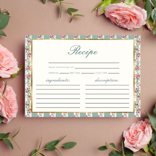 ラブシャックフィアンスレシピブライダルシャワー エンクロージャーカード