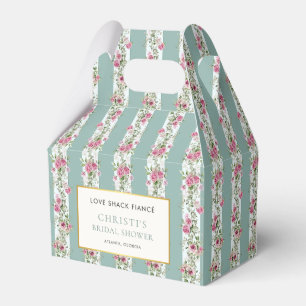 ラブシャックフィアンセ フローラルガーデン ブライダルシャワー フェイバーボックス