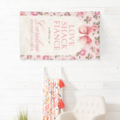 ラブシャックフィアンセ ブライダルシャワー ウェルカム 横断幕 (インサイチュ)