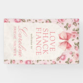 ラブシャックフィアンセ ブライダルシャワー ウェルカム 横断幕 (横)