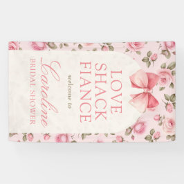 ラブシャックフィアンセ ブライダルシャワー ウェルカム 横断幕