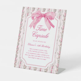 ラブシャックワンファンシー誕生日タイムカプセルサイン 台座サイン