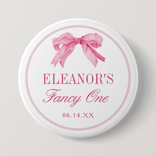 ラブシャックヴィンテージファンシーワンガール誕生日 缶バッジ (正面)