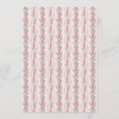 ラブシャックヴィンテージフローラピンクボウパーティー メニュー (裏面)