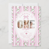 ラブシャック1周年記念 フォトコラージュ 招待状 (正面)