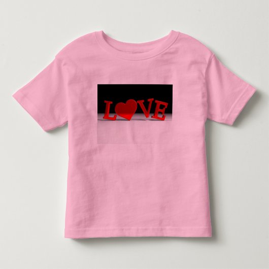 ラブシャツ トドラーTシャツ (正面)