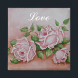 ラブシャビーシックヴィンテージピンクローズ絵画ズマグネット マグネット<br><div class="desc">ラブシャビーシックヴィンテージピンクローズ絵画ズマグネット</div>