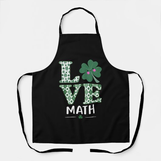ラブシャムロックマス先生St patricks day エプロン (正面)