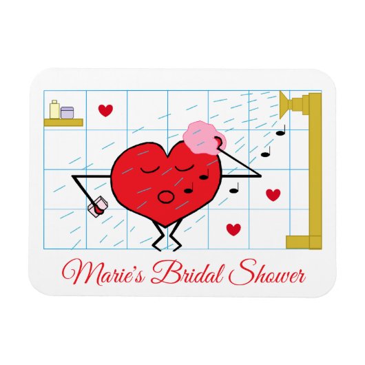 ラブシャワーブライダル マグネット (横)