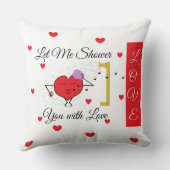 ラブシャワー： クッション (裏面)