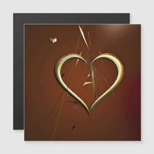 ラブシャード金ゴールド磁気カード (正面/裏面)