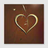 ラブシャード金ゴールド磁気カード (正面)