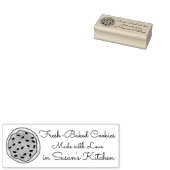 ラブシュガー焼いたクッキー粉で作る ラバースタンプ (押印)