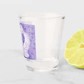 ラブショットガラス猫カップルの美しさ ショットグラス (右)