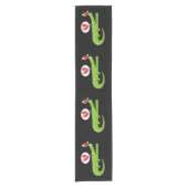 ラブショートテーブルランナーのアリゲーター ショートテーブルランナー (正面)