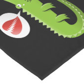 ラブショートテーブルランナーのアリゲーター ショートテーブルランナー (コーナー)