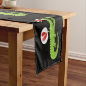 ラブショートテーブルランナーのアリゲーター ショートテーブルランナー (インサイチュ)