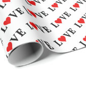 ラブシンプルエレガントクラシック ラッピングペーパー (ロールコーナー)