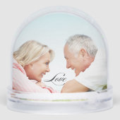 ラブシンプルモダンスクリプト2フォトスノーグローブ (裏面)