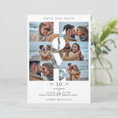 ラブシンプル引用文エレガントモダン6枚結婚の写真 (スタンド正面)