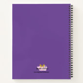 ラブシンボルや象徴スパイラルノート ノートブック (裏面)