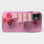 ラブシーカーの3Dブリス Case-Mate iPhoneケース (裏面(横))