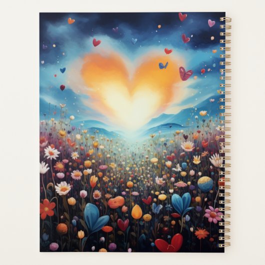 ラブシーズブライトプランナー、起伏、カレンダー プランナー手帳 (裏面)