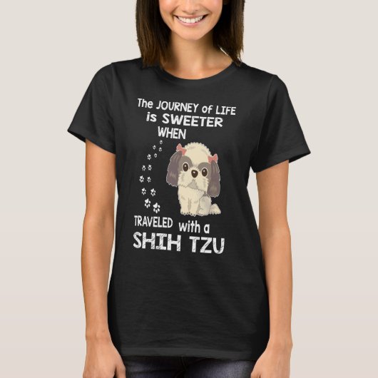 ラブシーズー（犬）Tzu 3 1 Tシャツ (正面)