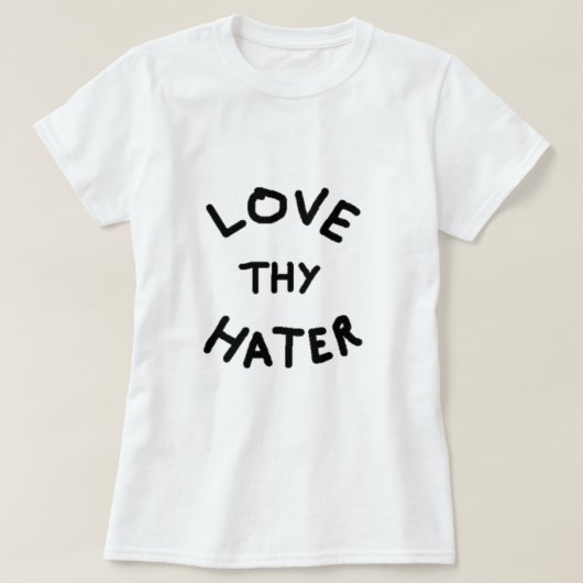 ラブシーハター Tシャツ (デザイン正面)