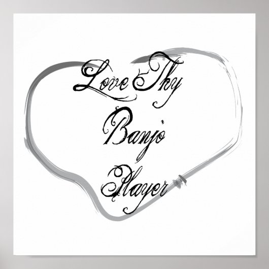 ラブシーバンジョプレーヤー ポスター (正面)