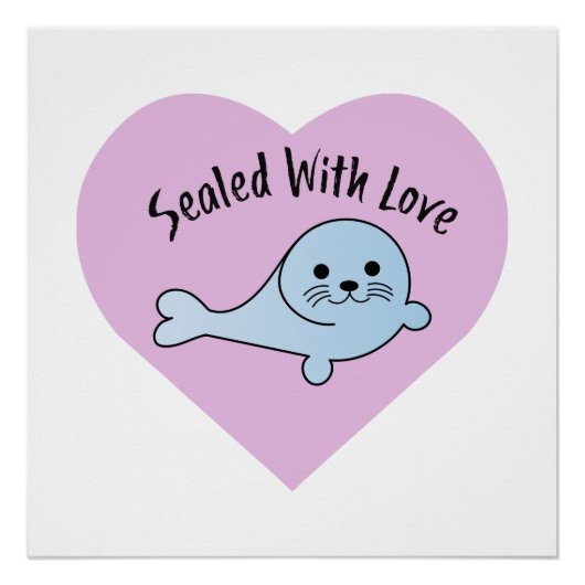 ラブシールで封印 ポスター (正面)