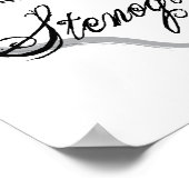 ラブシー速記者 ポスター (角)