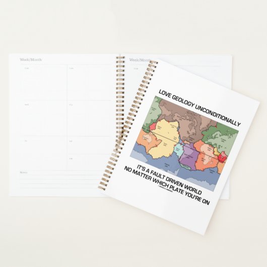 ラブジオロジー無条件に断層主導世界 プランナー手帳 (ディスプレー)