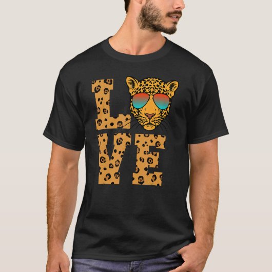 ラブジャガースサングラス Tシャツ (正面)
