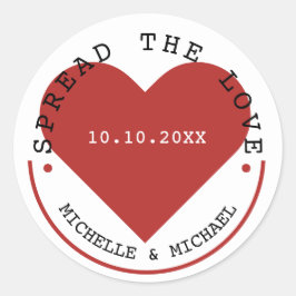 ラブジャムゼリー結婚式の引き出物 ラウンドシール