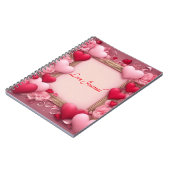 ラブジャーナルValentine's Notebook ノートブック (左側)
