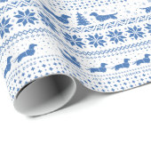 ラブジョイピースウィーナードッグスクリスマスダシュント ラッピングペーパー (ロールコーナー)