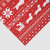 ラブジョイピースウィーナードッグ | Dachshundsクリスマス 薄葉紙 (詳細)