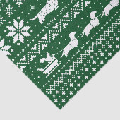 ラブジョイピースウィーナードッグ | Dachshundsクリスマス 薄葉紙 (詳細)