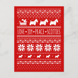 ラブジョイピーススコッティーズフェスティバルクリスマス  シーズンポストカード