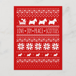 ラブジョイピーススコッティーズフェスティバルクリスマス  シーズンポストカード