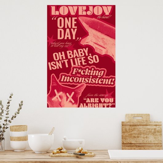 ラブジョイ1日 ポスター (キッチン)