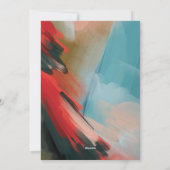 ラブジョイ&ピースレッド（鳥）ショウジョウコウカンチョウウォーターカラーレッド シーズンカード (裏面)