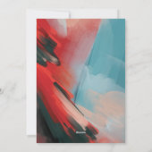 ラブジョイ&ピースレッド(鳥)ショウジョウコウカンチョウ水彩玉 シーズンカード (裏面)