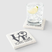 ラブジョンズアイランドSC ストーンコースター (横)