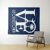 ラブジョージタウンサウスカロライナ タペストリー (インサイチュ(横))