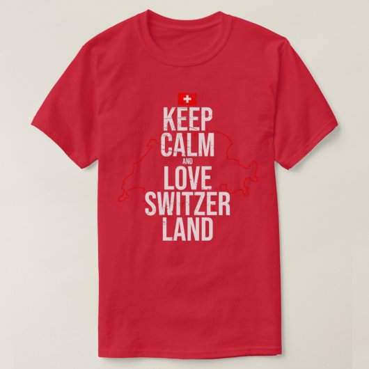 ラブスイス Tシャツ (デザイン正面)