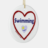 ラブスイミング セラミックオーナメント (右)